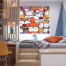 Load image into Gallery viewer, Cute Cartoon Kids Nursery Room Window Roller Shade