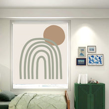Load image into Gallery viewer, Bohemian Abstract Rainbow Art Window Roller Shade
