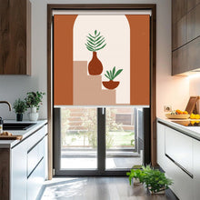Load image into Gallery viewer, Boho Bohemian Inspo Vase Art Print Window Roller Shade