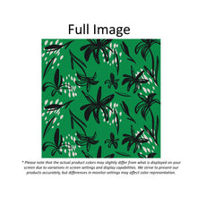 Load image into Gallery viewer, Green Jungle Bloom Tropical Noir Window Roman Shade
