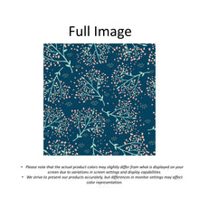 Load image into Gallery viewer, Midnight Blossom Faux Roman Shade Valance