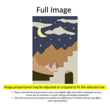 Load image into Gallery viewer, Canyon Stargazing Window Zebra Roller Shades with Valance