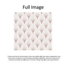 Load image into Gallery viewer, Beige Fan Geometries Pattern Window Roman Shade
