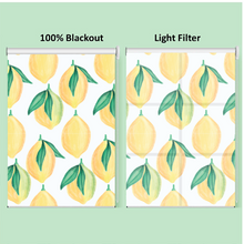 Load image into Gallery viewer, Fresh Yellow Lemon Spring Window Roller Shade