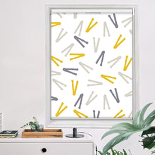 Load image into Gallery viewer, Contemporary V Shape Chevron Pastel Window Roller Shade