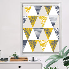 Load image into Gallery viewer, Contemporary Triangle Geometric Window Roller Shade