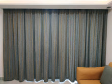Load image into Gallery viewer, Golden Glamour Herringbone Window Curtains Drapery