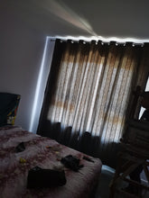 Load image into Gallery viewer, Golden Glamour Herringbone Window Curtains Drapery