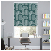 Load image into Gallery viewer, Organic Natural Leaf Shape Window Roman Shade