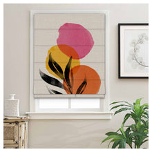 Load image into Gallery viewer, Hand Painted Watercolor Minimal Pattern Print Window Roman Shade