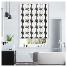 Load image into Gallery viewer, Hand Drawn Doodle Line Stripes Scandinavian Window Roman Shade