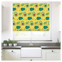 Load image into Gallery viewer, Cute Avocado Pattern Print Window Roman Shade