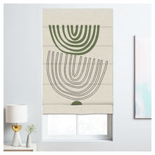 Load image into Gallery viewer, Scandinavian Design Boho Art Pattern Print Window Roman Shade