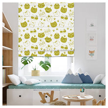Load image into Gallery viewer, Nursery Kitty Cat Meow Window Roman Shade