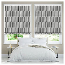 Load image into Gallery viewer, Hand Drawn Doodle Line Scandinavian Window Roman Shade