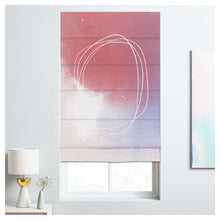 Load image into Gallery viewer, Abstract Watercolor Pattern Print Window Roman Shade