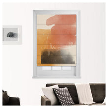 Load image into Gallery viewer, Watercolor Paints Window Roman Shade