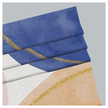 Load image into Gallery viewer, Pastel 3 Tones Boho Watercolor Window Roman Shade