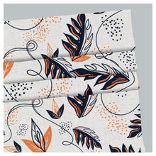 Load image into Gallery viewer, Hand Drawn Abstract Leaves Pattern Print Window Roman Shade