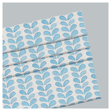 Load image into Gallery viewer, Watercolor Leaf Pattern Print Window Roman Shade