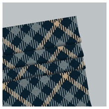 Load image into Gallery viewer, Elegant Tartan Pattern Print Window Roman Shade