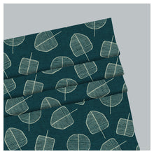 Load image into Gallery viewer, Forest Leaf Pattern Scandinavian Print Window Roman Shade