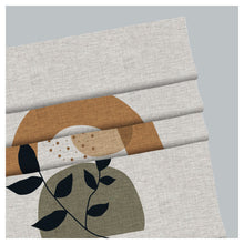 Load image into Gallery viewer, Abstract Scandinavian Pattern Print Window Roman Shade