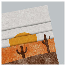 Load image into Gallery viewer, Boho Desert Landscape Pattern Print Window Roman Shade
