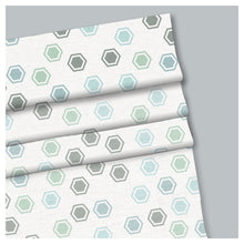Load image into Gallery viewer, Hexagon Pattern Scandinavian Window Roman Shade