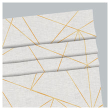 Load image into Gallery viewer, Contemporary Modern Geometric Window Roman Shade