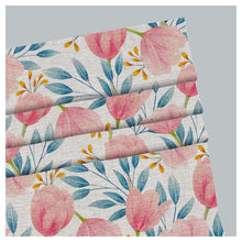 Load image into Gallery viewer, Watercolor Floral Pattern Print Window Roman Shade