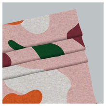 Load image into Gallery viewer, Colorful Memphis Pattern Print Window Roman Shade