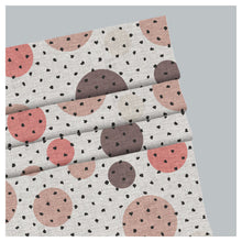 Load image into Gallery viewer, Circle and Dot Combination Window Roman Shade
