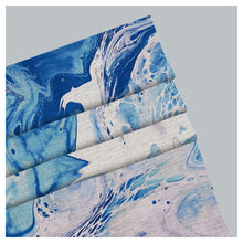 Load image into Gallery viewer, Watercolor Abstract Marble Pattern Print Window Roman Shade