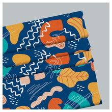 Load image into Gallery viewer, Hand Drawn Abstract Leaves Pattern Print Window Roman Shade