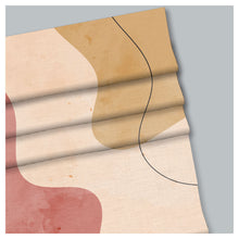 Load image into Gallery viewer, Boho Abstract Water Color Print Roman Shade