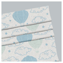 Load image into Gallery viewer, Hot Air Balloon Nursery Pattern Print Window Roman Shade