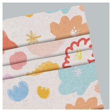 Load image into Gallery viewer, Hand Painted Flora Pattern Window Roman Shade