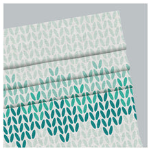 Load image into Gallery viewer, Seamless Knitting Pattern Print Window Roman Shade