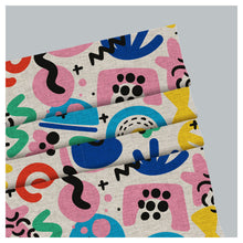 Load image into Gallery viewer, Hand Drawn Abstract Element Nursery Pattern Print Window Roman Shade