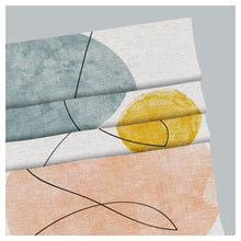 Load image into Gallery viewer, Abstract Watercolor Pattern Print Window Roman Shade