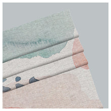 Load image into Gallery viewer, Abstract Watercolor Painting Relax Vibes Window Roman Shade