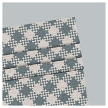 Load image into Gallery viewer, Elegant Tartan Pattern Print Window Roman Shade