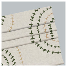 Load image into Gallery viewer, Abstract Baseball Pattern Window Roman Shade