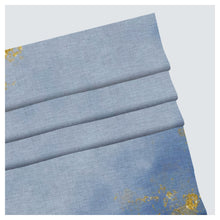Load image into Gallery viewer, Blue Watercolor Paint  Window Roman Shade