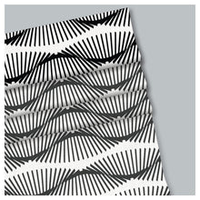 Load image into Gallery viewer, Black and White Retro Pattern Scandinavian Window Roman Shade
