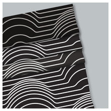 Load image into Gallery viewer, Black and White Retro Line Scandinavian Window Roman Shade