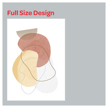 Load image into Gallery viewer, Boho Abstract Water Color Print Roman Shade
