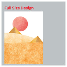 Load image into Gallery viewer, Sunset in Arizona Desert Landscape Pattern Print Window Roman Shade