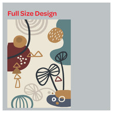 Load image into Gallery viewer, Mid Century Modern Boho Abstract Nature Window Roman Shade